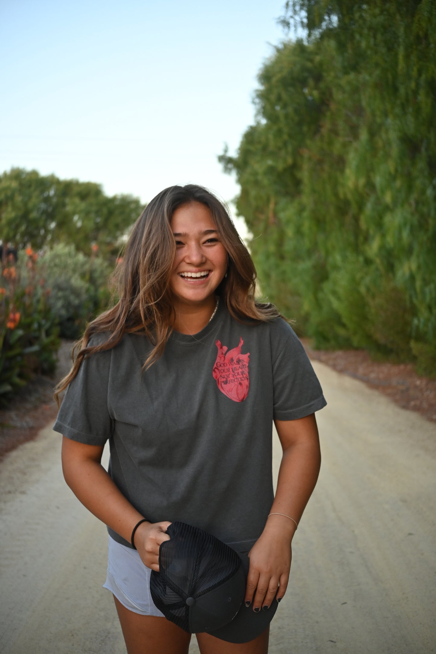 God Wants Your Heart heavyweight boxy tee