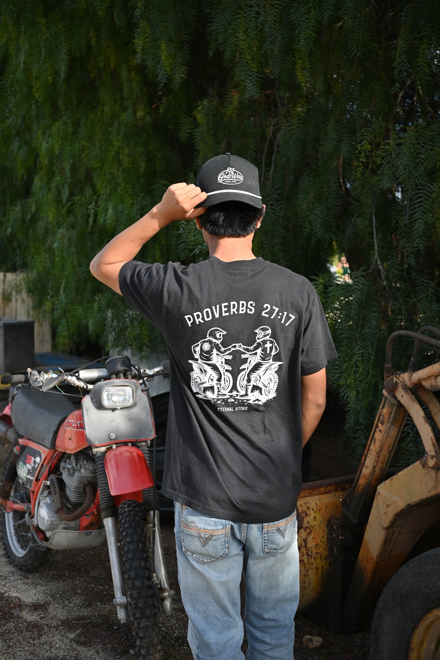 Iron Sharpens Iron Black t-shirt