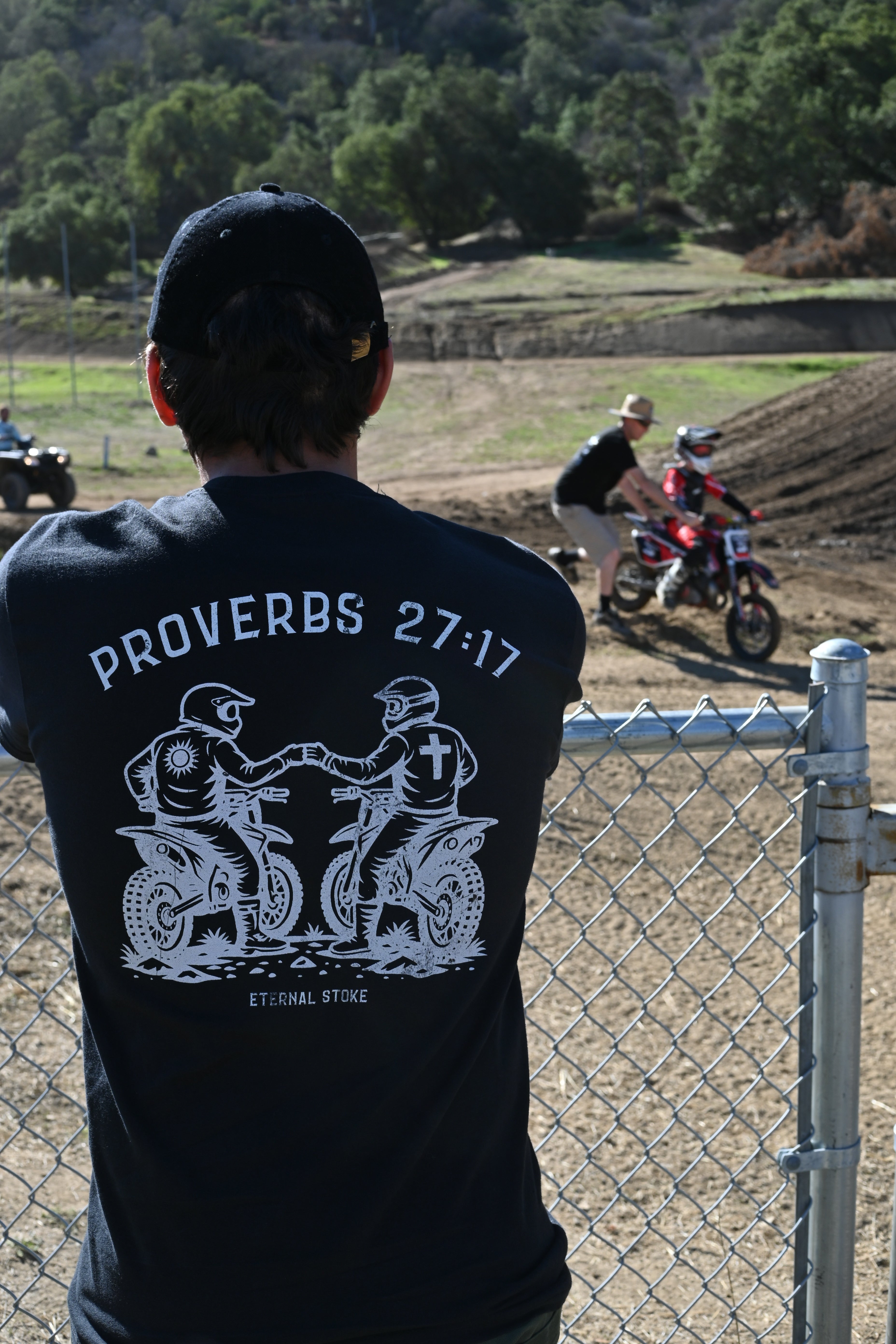 Iron Sharpens Iron Black t-shirt