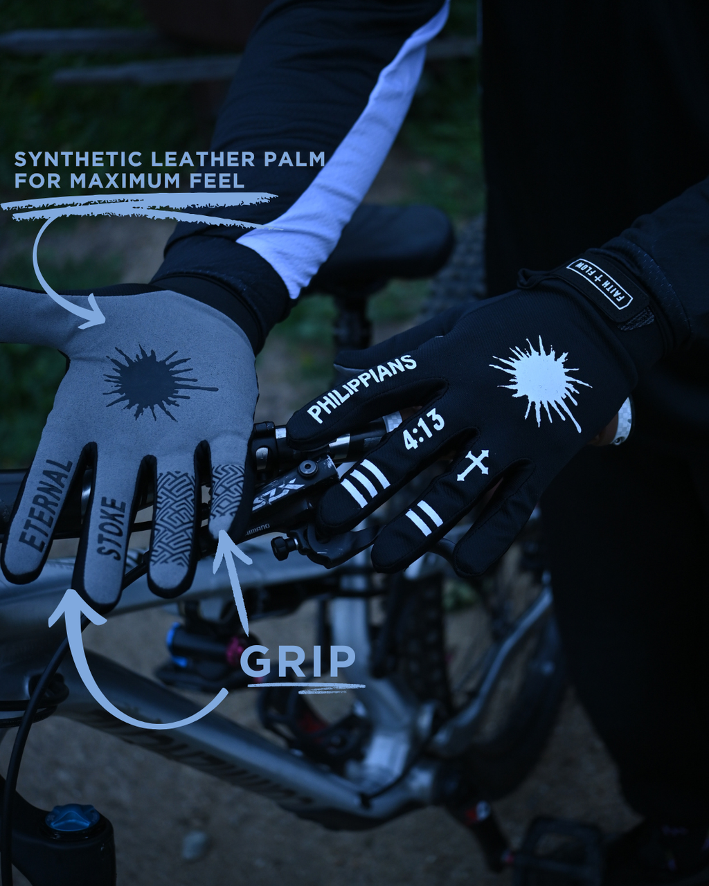 Faith ✝️ Flow riding gloves *FREE shipping*
