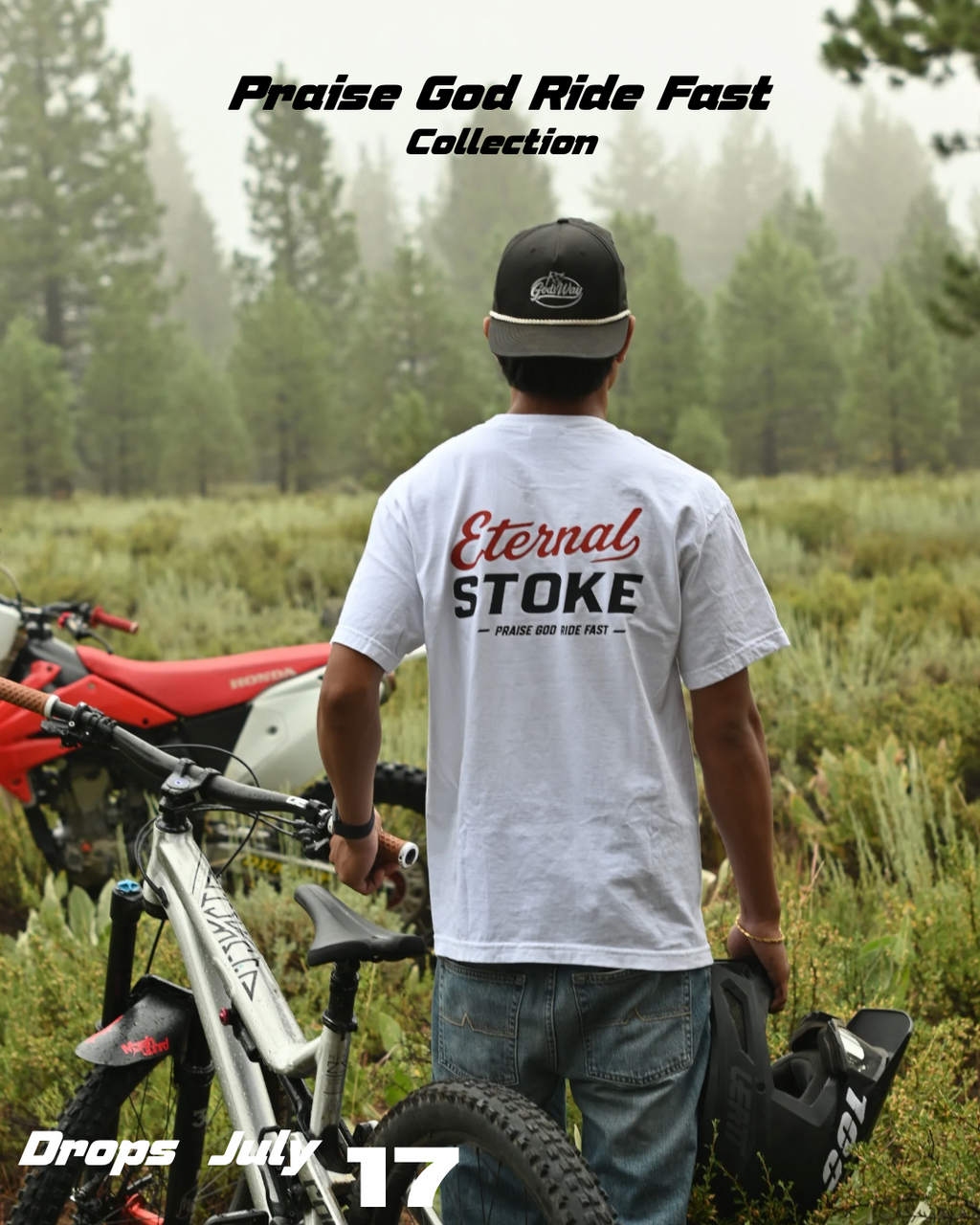 Praise God Ride Fast Tee