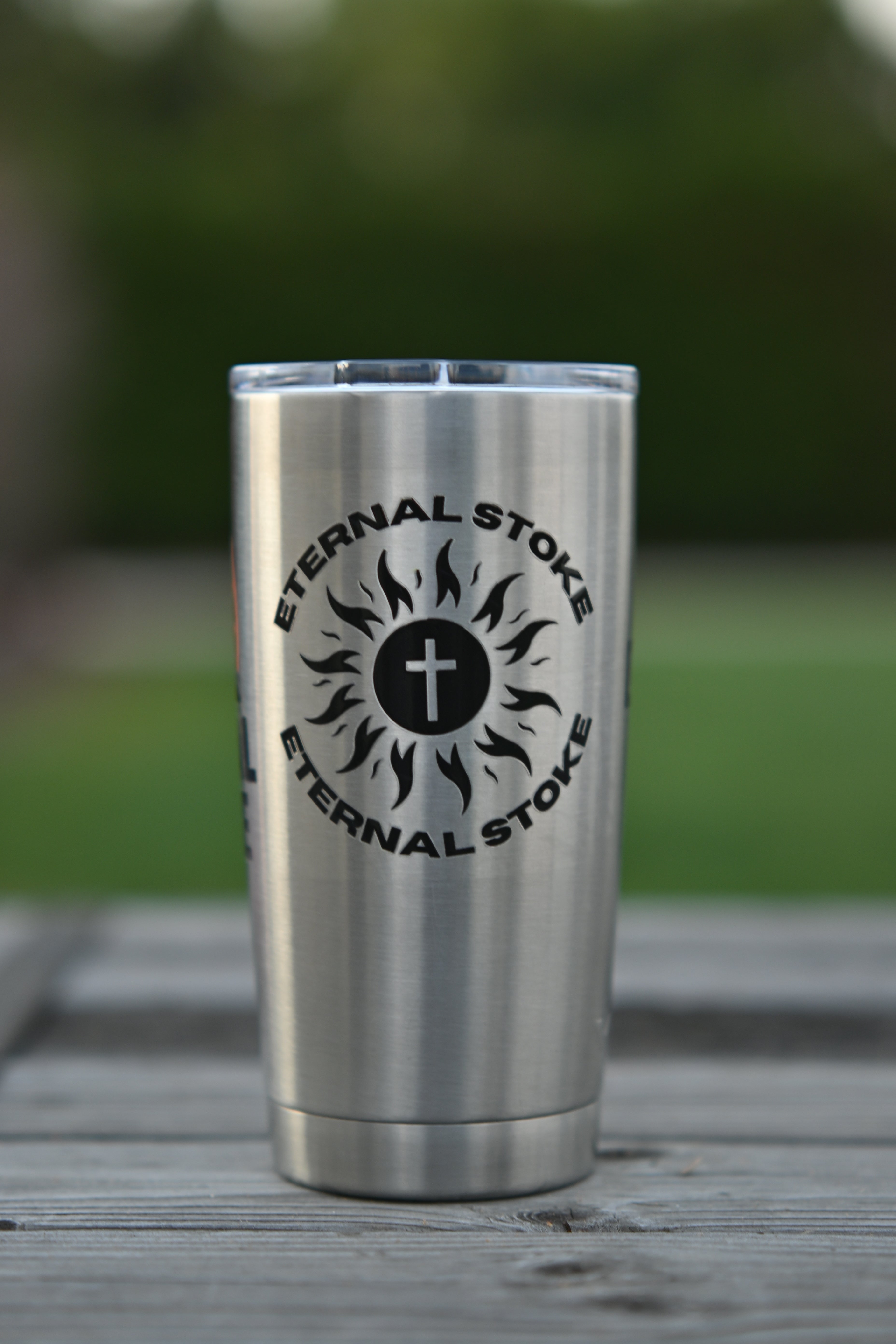 3in x 3in Eternal Stoke logo Transfer Sticker